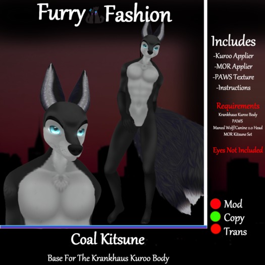 ~FF~ Coal Kitsune Mod