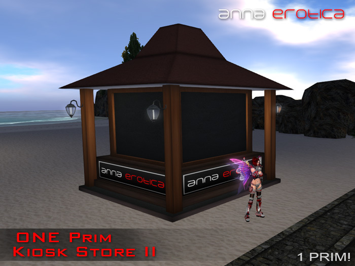 Anna Erotica - ONE Prim Kiosk Store II (box)