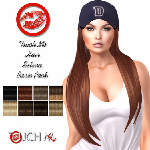 Touch me Selena Hair w/ Baseball Cap - BASIC PACK