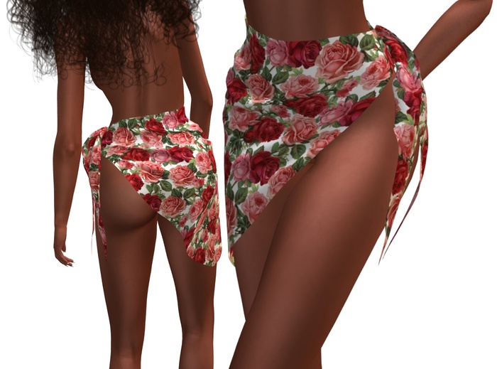 Sexy Pareo Red Roses MAITREYA ONLY