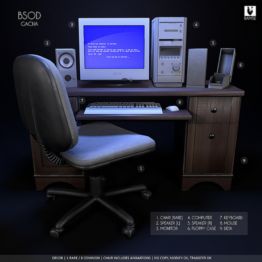 5. :BAMSE: BSOD Gacha - Speaker [R]