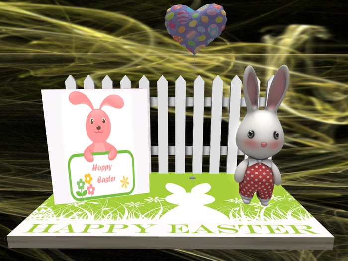 Hoppy Easter Card V45