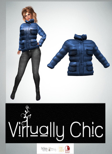 ::VC:: AOI MESH JACKET - BLUE [BAGGED]
