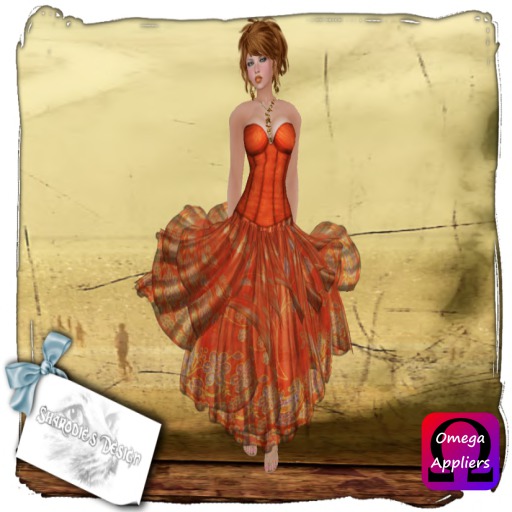 ~*~Shar's Gowns~*~Gypsy Roma Sunset updated