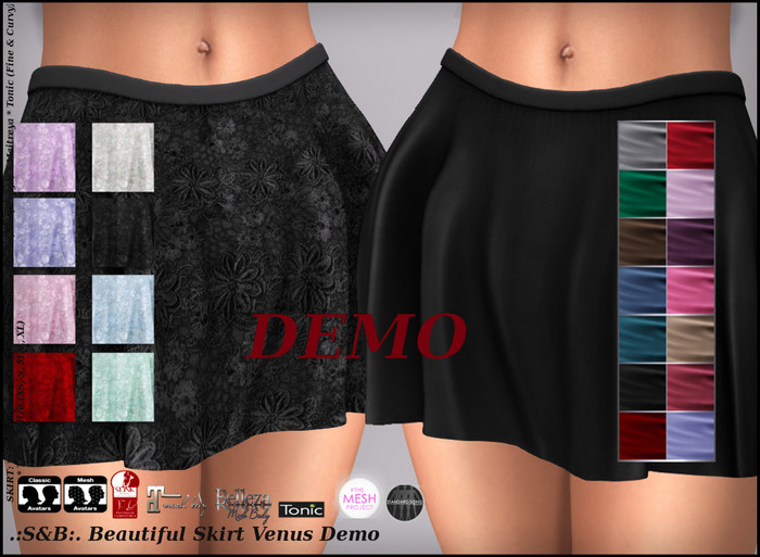 .:S&B:. Beautiful Skirt Venus Demo