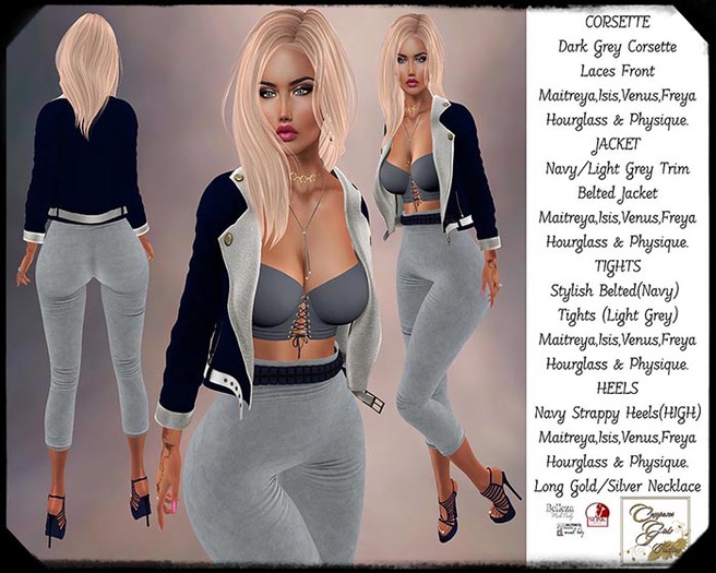 !CGF-*Elizabeth*  Pant & Jacket Outfit