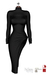 Bowie dress black