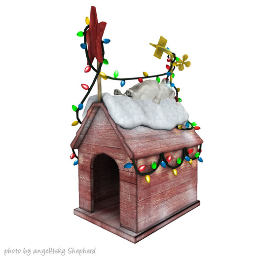 JIAN Santa's Samoyeds 5. Decorated Playhouse BOX RARE