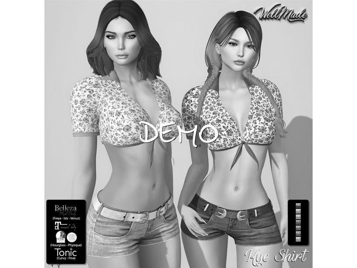 [WellMade] Kye Shirt DEMO