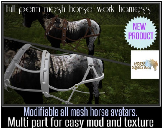 Harness Full Perms unrigged mesh
