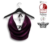 TM FABRIC FASHION - Mona Top - Maitreya / Belleza / Slink - BURGUNDI