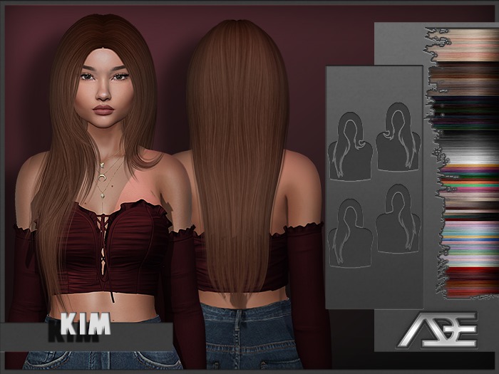 Ade - Kim Hairstyle (FULL PACK)