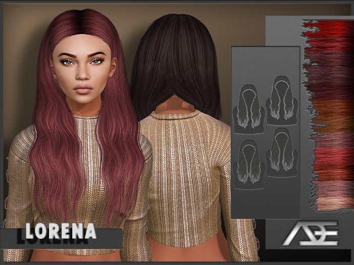 Ade - Lorena Hairstyle (Reds)