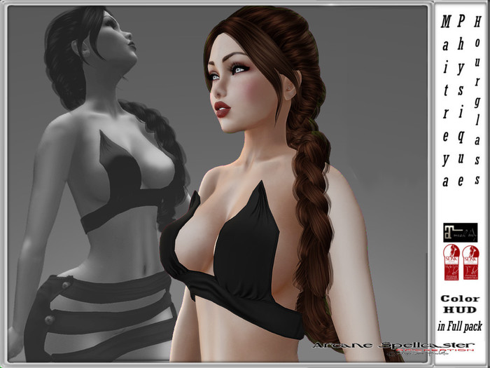 bag Top Susy Black *Arcane Spellcaster* Ak-Creations