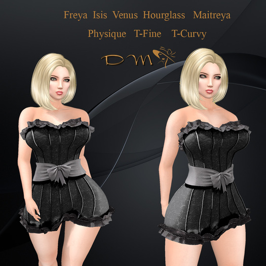 DM Design Sara Dress Black