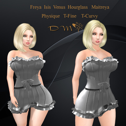 DM Design Sara Dress Gri [Promo ]