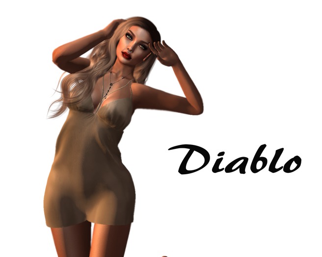 Diablo - Strappy dress - Beige