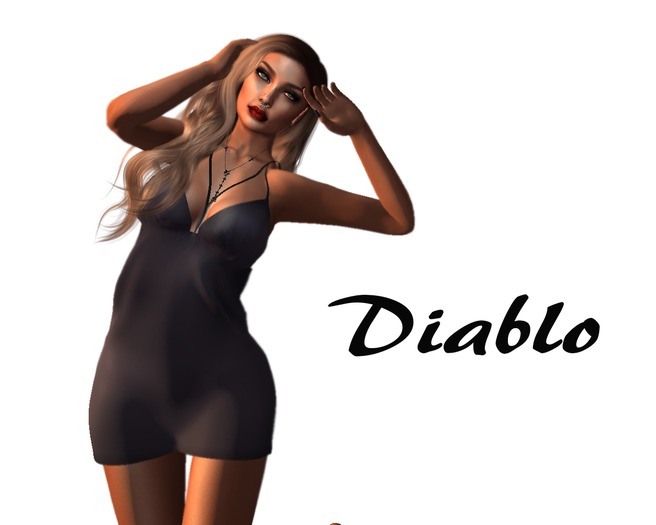 Diablo - Strappy dress Grey 
