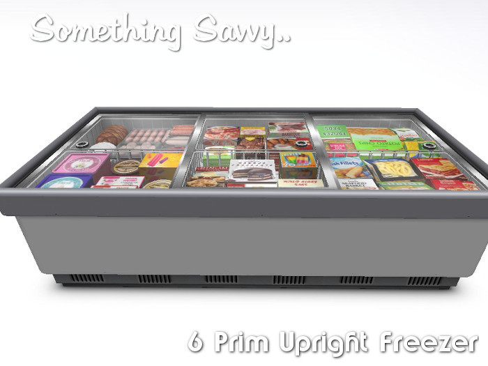 {{Something Savvy}} Large Upright  Freezer w/ doors