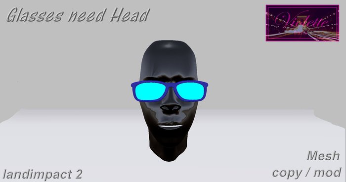 Glasses needed Head mesh E-BOX