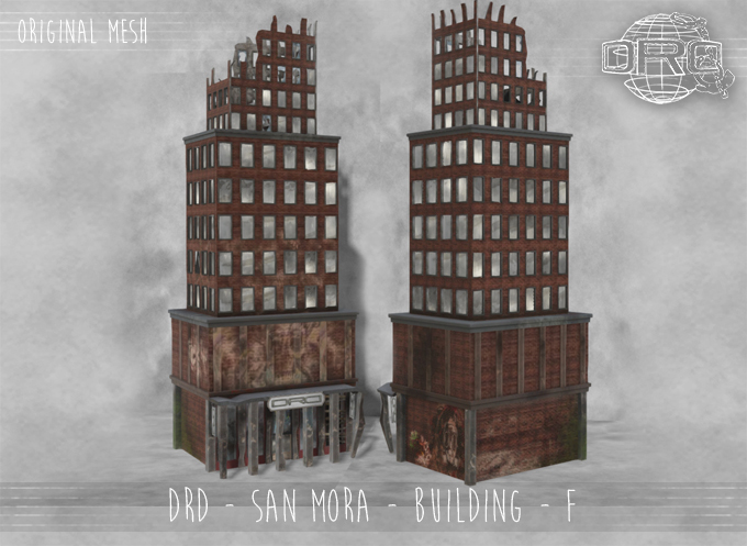 Drd Build Second Life Marketplace - -DRD- San Mora - Building - F
