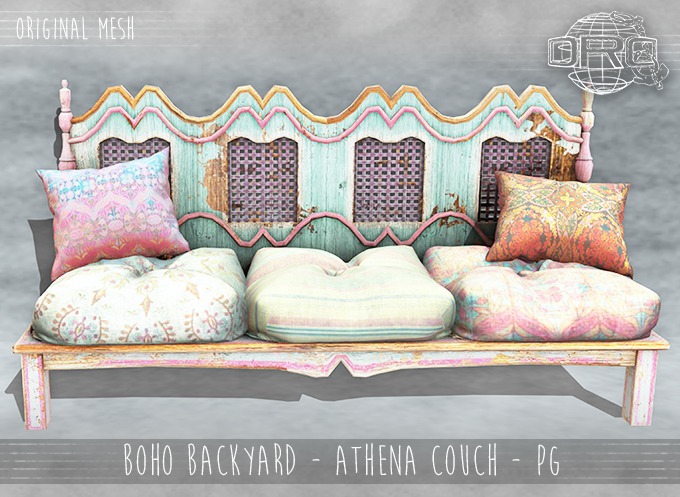 -DRD- Boho Backyard - Athena Couch - PG (add)
