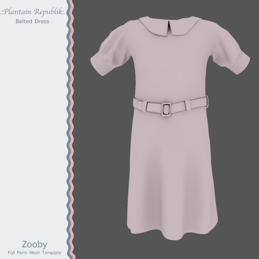 .:PR:.Belted Dress (Zooby Demo)
