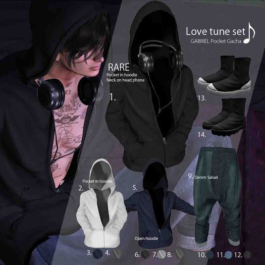 13.::GB::Slip on boots Black / White