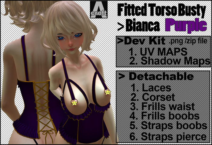 [ACroft]FTBusty] Bianca [Purple]