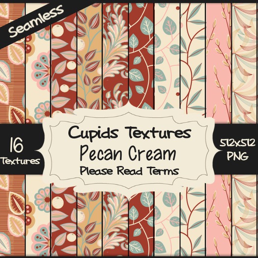 *Cupids Textures * 16 PECAN CREAM