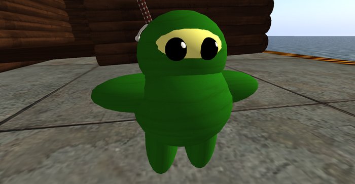 ninja green teddy