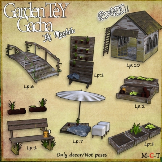 Garden TeY  House RARE