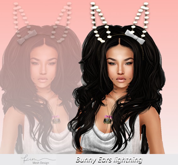 Bunny Ears lightning White