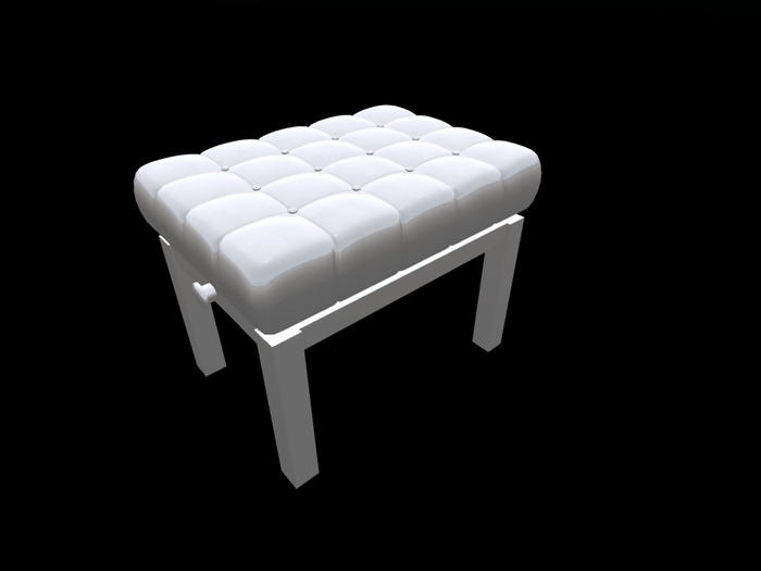Mesh Piano Chair With Animations (6colors)