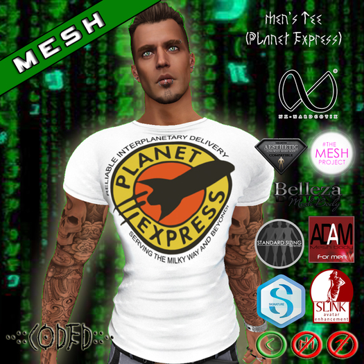 ..:: CODED ::.. Men's Tee (Planet Express)