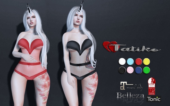 Tatiko -  VICTORIA Bodysuit 8 color HUD