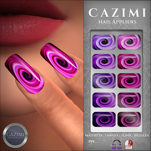 CAZIMI: Nails - Whirlpool Belladonna SALE RACK