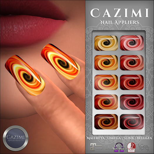 CAZIMI: Nails - Whirlpool Inferno SALE RACK