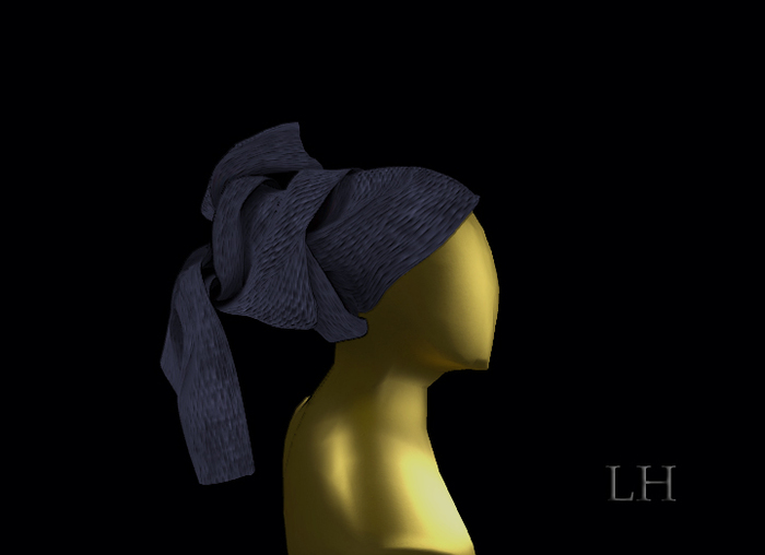 L&H :: Headwrap KUFUTA  lila : MESH