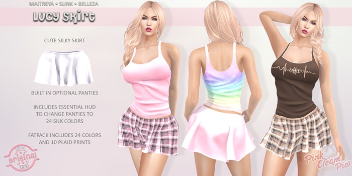 !PCP :: Lucy Skirt [FATPACK]