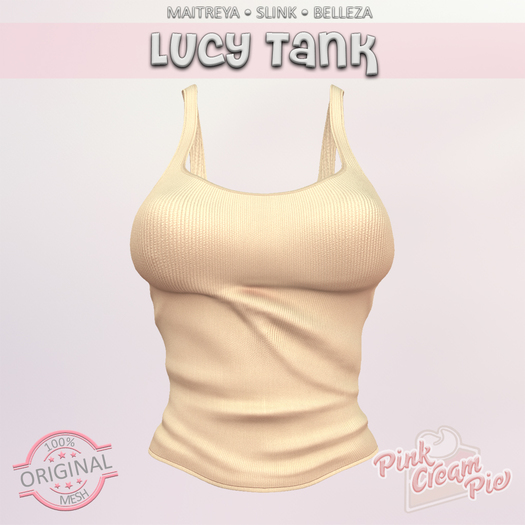 !PCP :: Lucy Tank [Beige]