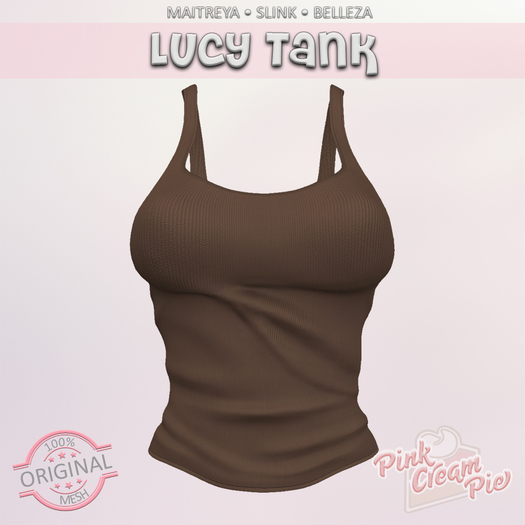 !PCP :: Lucy Tank [Brown]