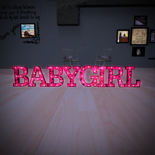 BabyGirl Signage by Twisty