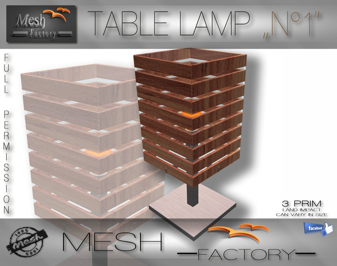Table Lamp "No1" [c/m/t]