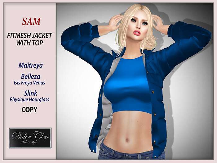 !!OUTLET!! SAM ♥ FITMESH JACKET WITH TOP