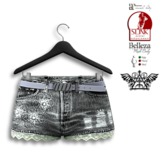 TM FABRIC FASHION - Leandra Short - Maitreya / Belleza / Slink - GREY
