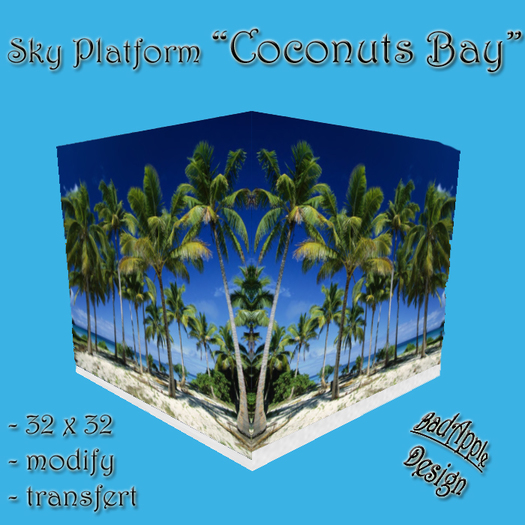 Sky Platform Coconuts 32 x 32 BOX