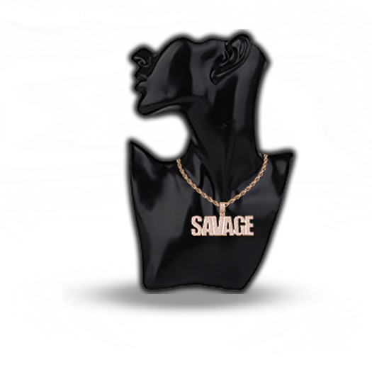 Blupr/nt - "Slaughter" Necklace. (Gold)