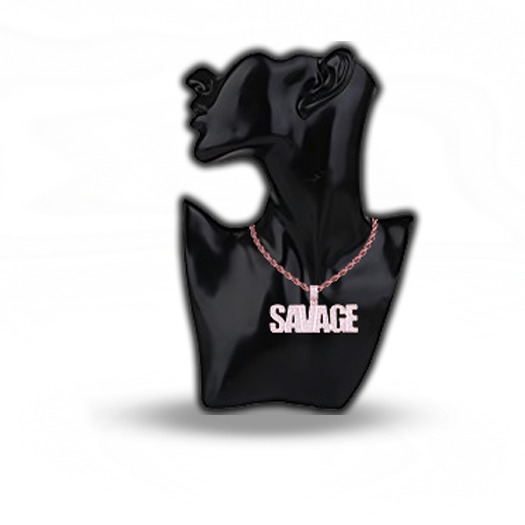 Blupr/nt - "Slaughter" Necklace.(Pink)