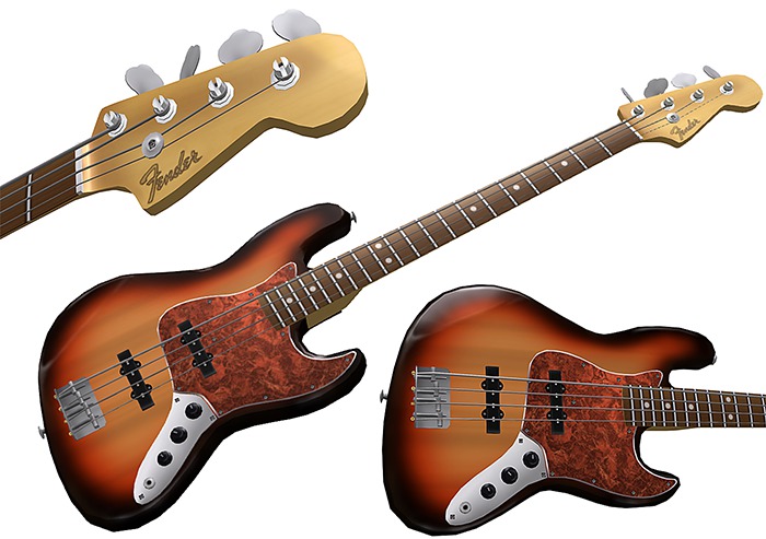 Bass guitar
